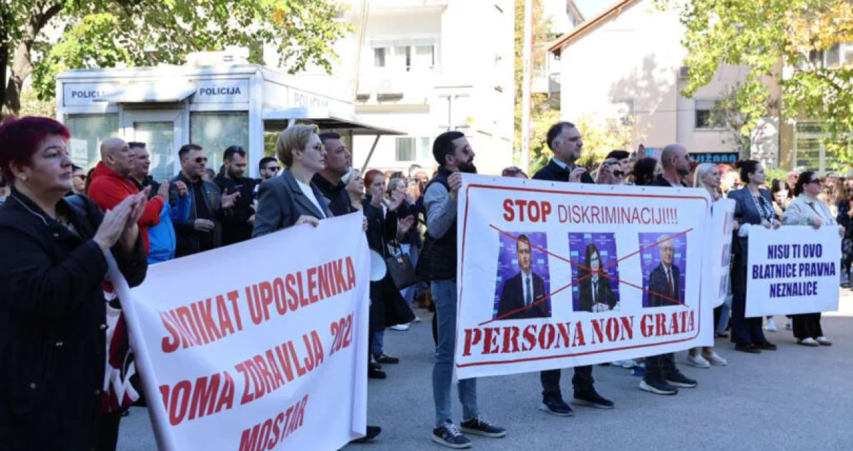 Zdravstveni radnici u HNK-u će ponovo na ulice/Jabuka.tv