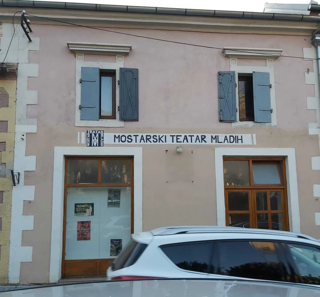 Mostarski teatar mladih, zgrada, ilustracija/Dnevni.ba