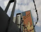An anti-U.S. mural on a building in Tehran, Iran, February 5, 2026. Majid Asgaripour/WANA (West Asia News Agency) via REUTERS ATTENTION EDITORS - THIS PICTURE WAS PROVIDED BY A THIRD PARTY/Majid Asgaripour