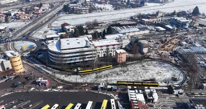 Tramvajska okretaljka na Ilidži//