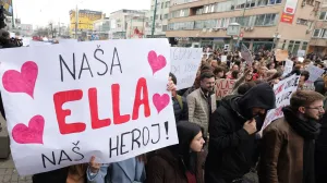 Četvrti dan Sarajevo protesti zbog tramvajske nesreće/Senad Gubelić