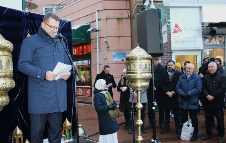 Faruk ef. Terzić; u Oslu upaljena ramazanska svjetla - kandilji/Fahro Konjhodžić
