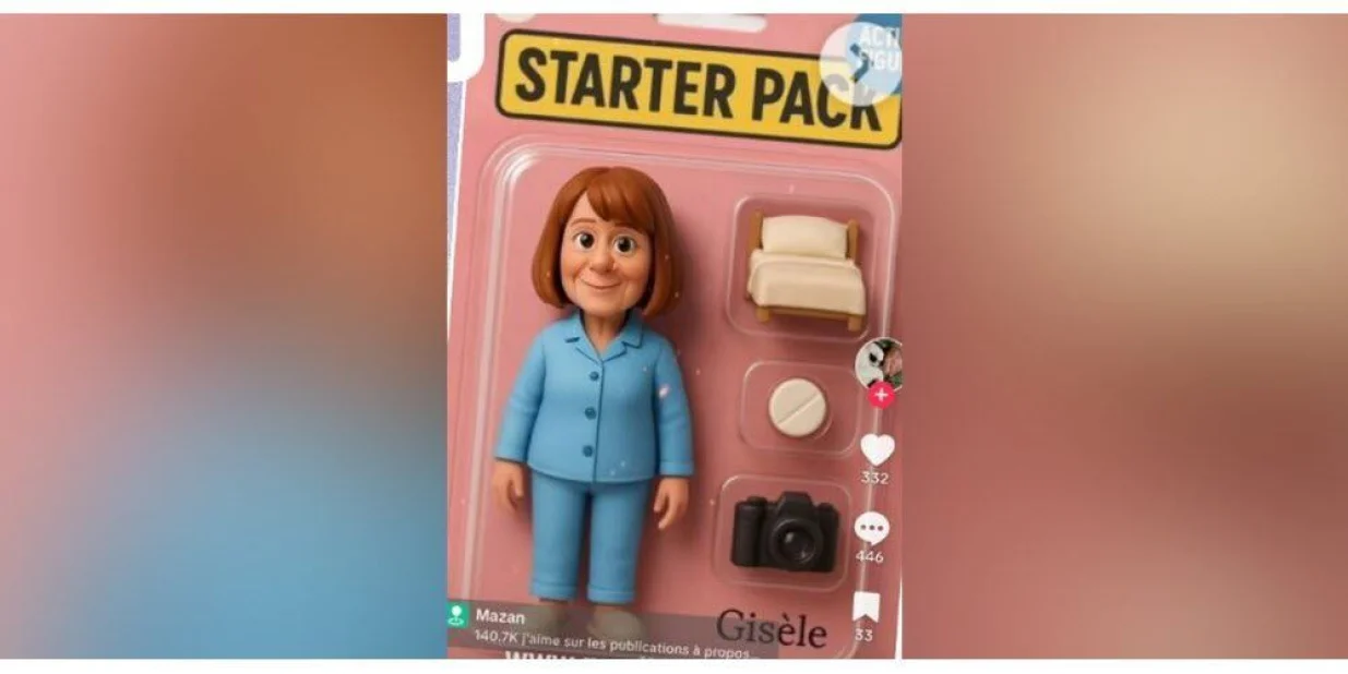 Kit za zabavu nazvan Gisele, promocija na sajtu za traženje partnera/