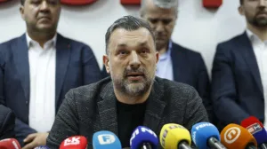 Elmedin Konaković, ministar vanjskih poslova BiH, press konferencija, potpisan sporazum u Banjoj Luci/Fena