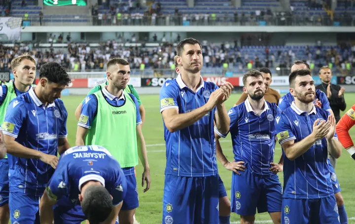 Neftchi - ŽeljezničarOmar BećaEdin RustemovićIrfan Ja&scaron;arevićEdin BiberAleksandar Kosorić Nedim MekićHamza Gasal/Foto: 