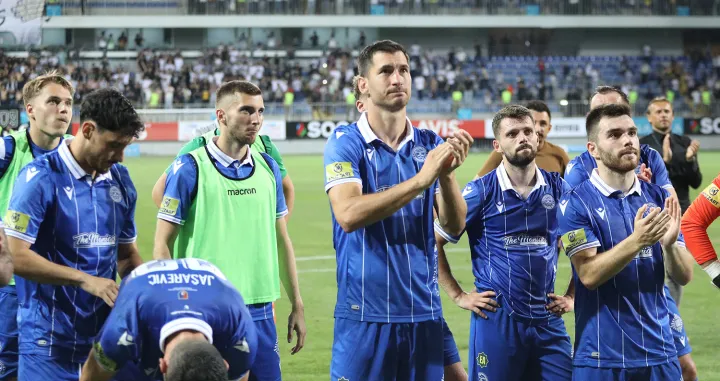 Neftchi - ŽeljezničarOmar BećaEdin RustemovićIrfan Ja&scaron;arevićEdin BiberAleksandar Kosorić Nedim MekićHamza Gasal/Foto: 