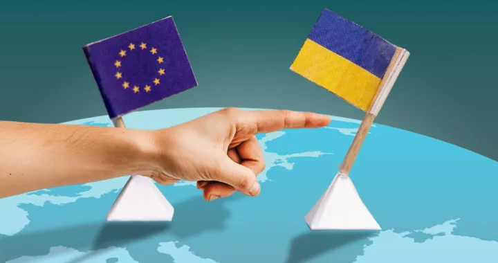 Ilustracija EU, Ukrajina/Benjamin Krnić