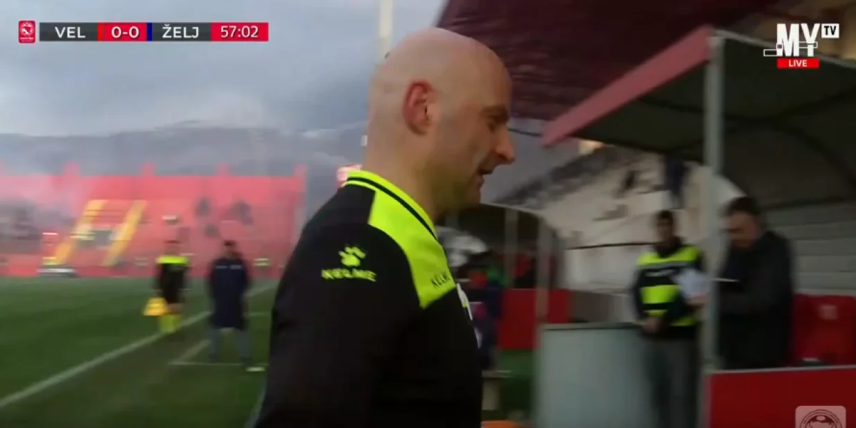 Kazlagić dosudio penal za Velež/Foto: 