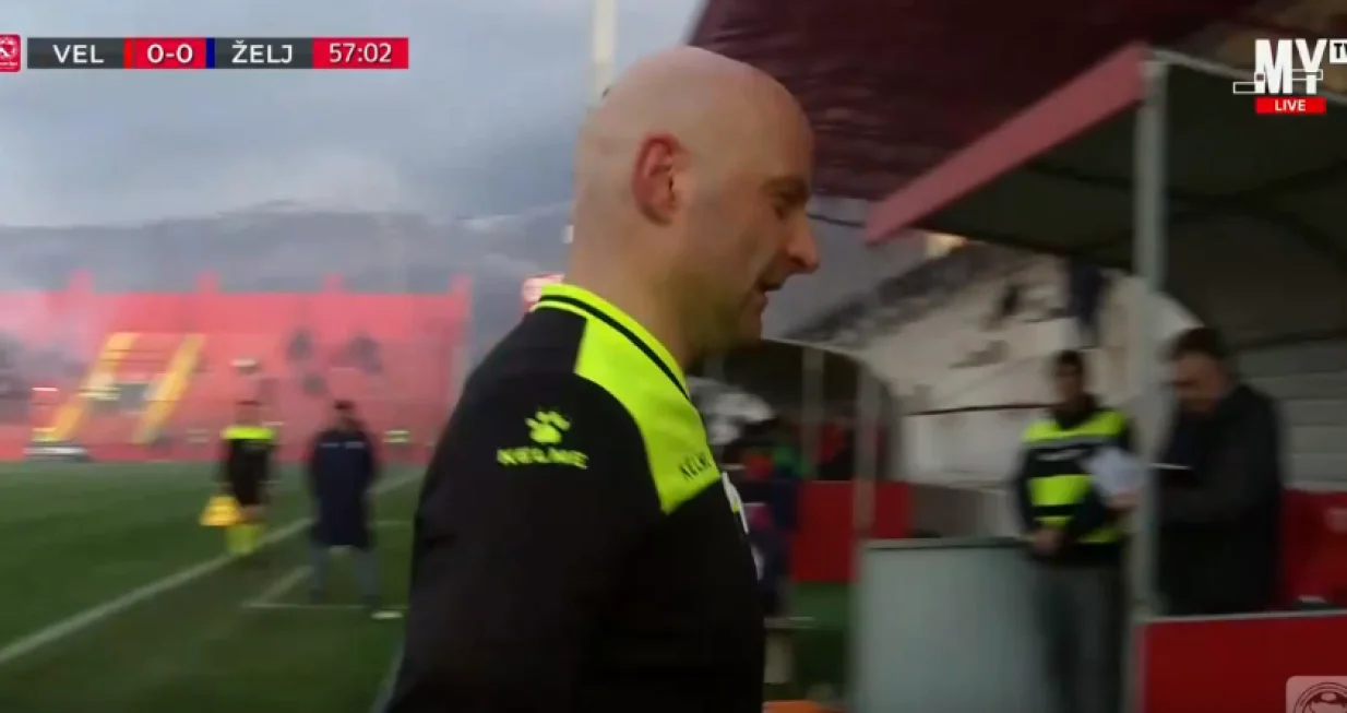Kazlagić dosudio penal za Velež/Foto: 