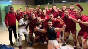 Slavlje igrača GFC Sarajevo/Foto: 