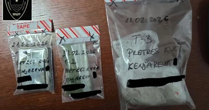 Mostar, akcija policije, pronađen heroin/Mup Hnk