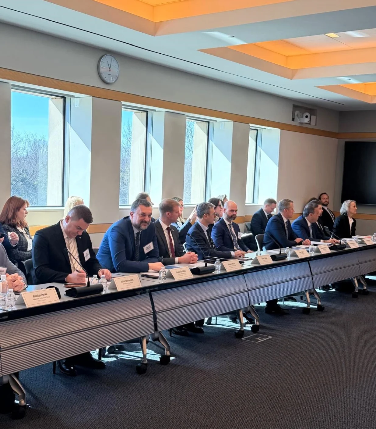 Elmedin Konaković; Transatlantski samit o sigurnosti gasa u Washingtonu//