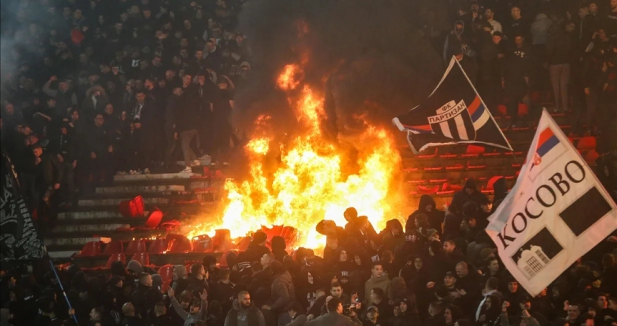 Grobari izazvali požar/Foto: 