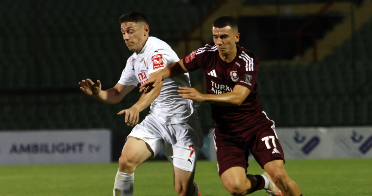 Mićo Kuzmanović i Mihael Kupre&scaron;ak/Foto: 