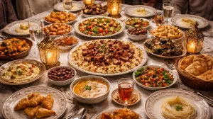 Iftarska trpeza/Ilustracija