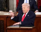 U.S. President Donald Trump delivers the State of the Union address in the House Chamber of the U.S. Capitol in Washington, D.C., U.S., February 24, 2026. REUTERS/KEVIN LAMARQUE/Kevin Lamarque