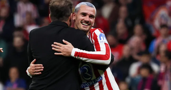 Antoine Griezmann i Diego Simeone/Foto: 
