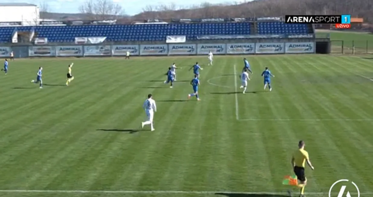 Srđan Ba&scaron;ić gol/Foto: 