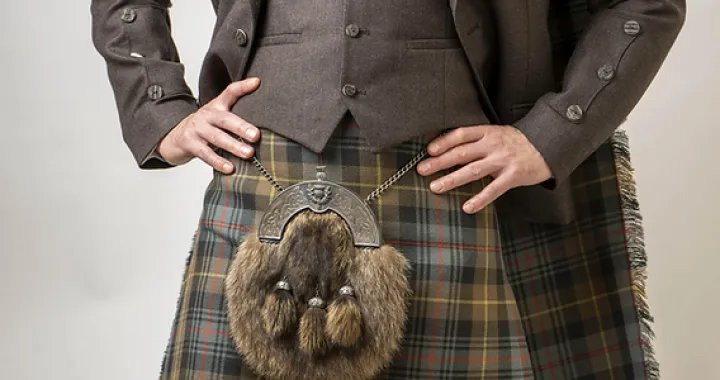 Sporran, dio tradicionalne &scaron;kotske no&scaron;nje/Foto: 