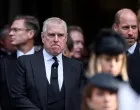 FILE PHOTO: Britain's Prince Andrew stands next to Prince William at the end of the Requiem Mass, on the day of the funeral of Britain's Katharine, Duchess of Kent, at Westminster Cathedral in London, Britain, September 16, 2025. REUTERS/Toby Melville/File Photo/Toby Melville