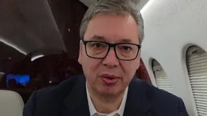 Vučić se obratio javnosti/Printscreen/Instagram//