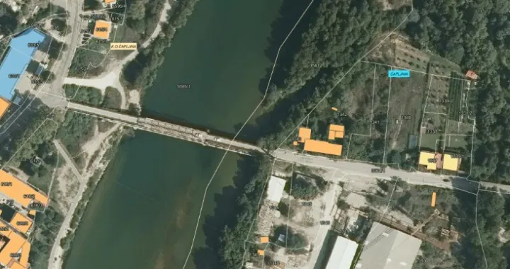 Čeka se izgradnja novog mosta/Grad Čapljina//