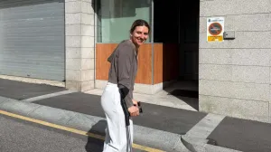 Elvedina Muzaferija na štakama/Foto: 