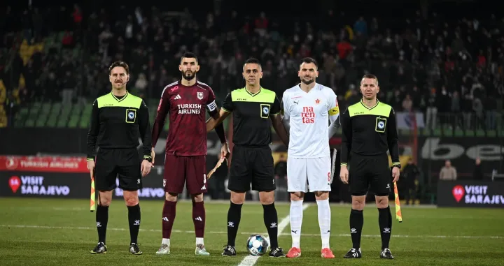 FK Sarajevo vs FK Velež - Kup - 25.02.2026. (FOTO: Sport1.ba - Sanel Konjhodžić)/Foto: 