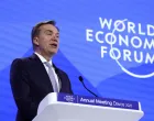 FILE PHOTO: President of World Economic Forum Borge Brende gives his welcoming remarks at the 55th annual World Economic Forum (WEF) meeting in Davos, Switzerland, January 21, 2025. REUTERS/Yves Herman/File Photo/Yves Herman