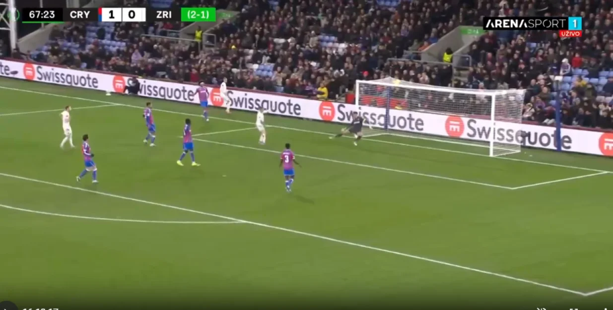 Poni&scaron;ten gol Zrinjskog/Foto: 