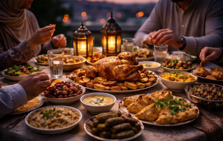 Iftarska trpeza/Ilustracija