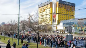 Protest u Sarajevu/Damir Deljo