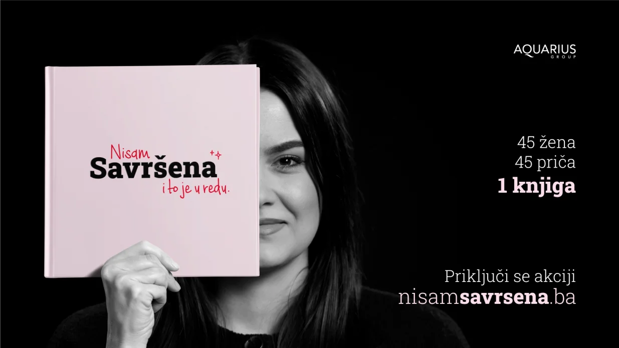 Svaka knjiga "Nisam savr&scaron;ena" koju kupite donosi nadu i pomoć djeci u BiH/