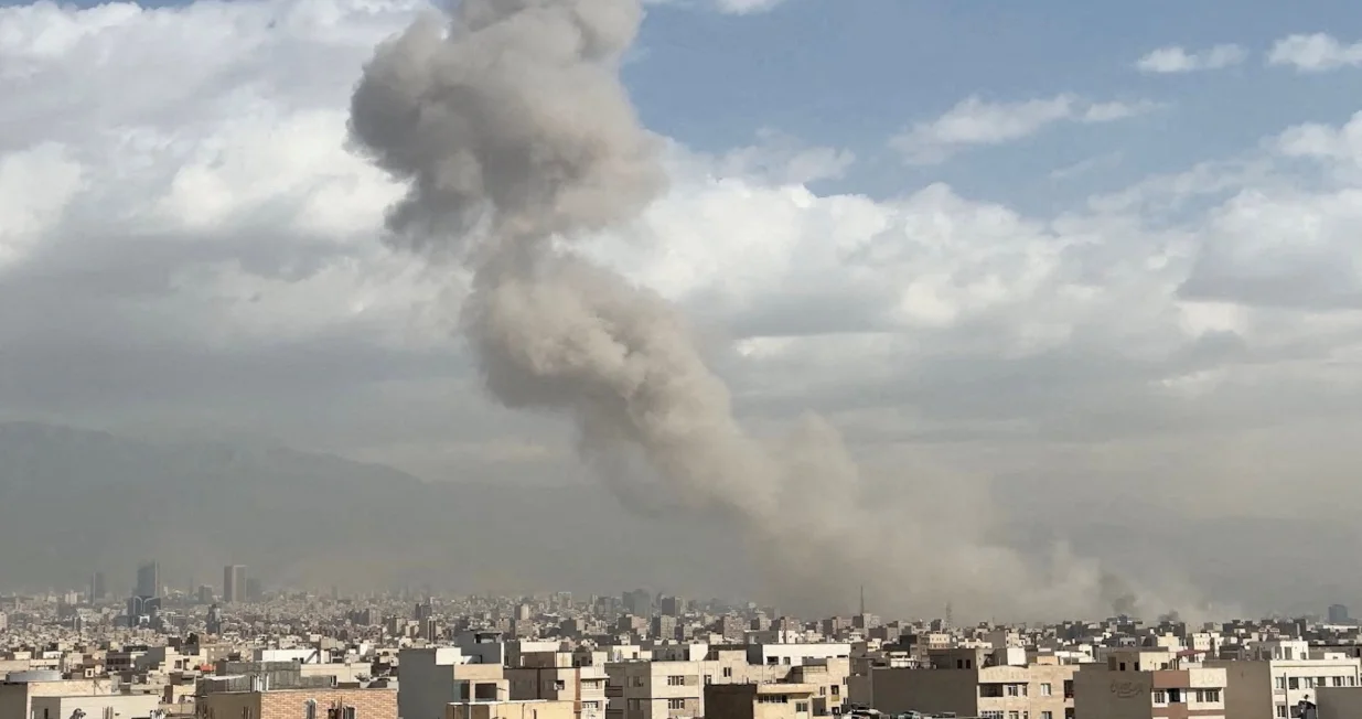 Smoke rises following an explosion, after Israel's Defence Minister Israel Katz said Israel had launched a pre-emptive attack against Iran, in Tehran, Iran February 28, 2026 in this screen grab taken from video. WANA (West Asia News Agency) via REUTERS ATTENTION EDITORS - THIS PICTURE WAS PROVIDED BY A THIRD PARTY IRAN OUT. NO COMMERCIAL OR EDITORIAL SALES IN IRAN. NO USE BBC PERSIAN.NO USE VOA PERSIAN. NO USE MANOTO. NO USE  IRAN  INTERNATIONAL. NO USE RADIO FARDA. REFILE - UPDATING BYLINE/Wana