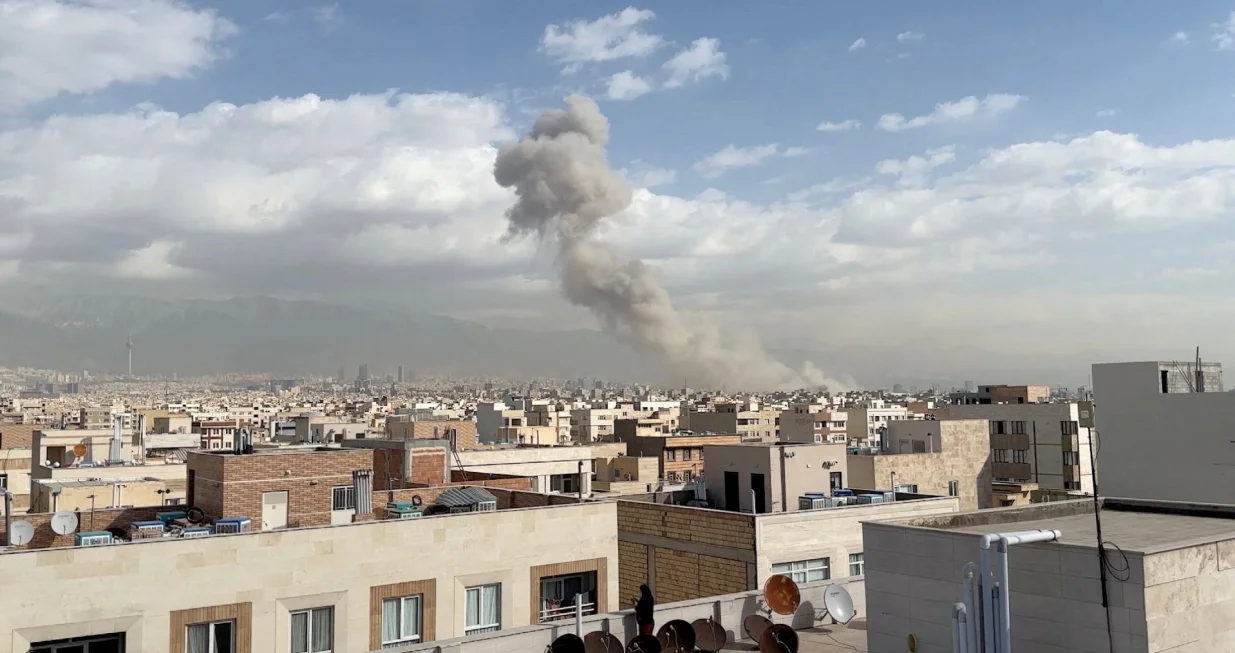 Smoke rises following an explosion, after Israel's Defence Minister Israel Katz said Israel had launched a pre-emptive attack against Iran, in Tehran, Iran February 28, 2026 in this screen grab taken from video. WANA (West Asia News Agency) via REUTERS ATTENTION EDITORS - THIS PICTURE WAS PROVIDED BY A THIRD PARTY IRAN OUT. NO COMMERCIAL OR EDITORIAL SALES IN IRAN. NO USE BBC PERSIAN.NO USE VOA PERSIAN. NO USE MANOTO. NO USE  IRAN  INTERNATIONAL. NO USE RADIO FARDA.  TPX IMAGES OF THE DAY  REFILE - UPDATING BYLINE/Wana