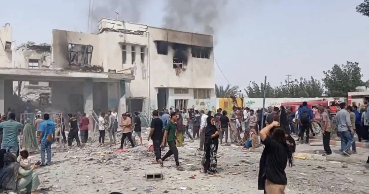 Napad na &scaron;kolu u Iranu/Screenshot