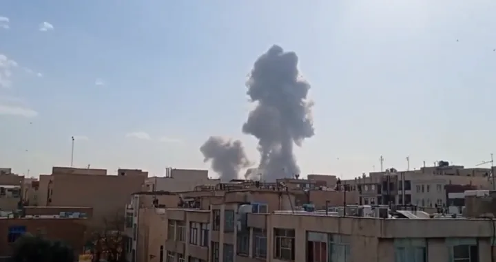 Izrael napao Iran/Screenshot