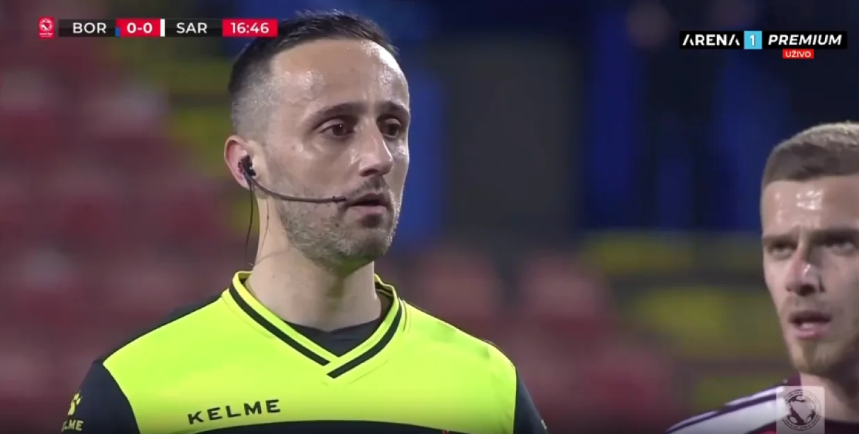 Armin Kukić prekinuo utakmicu/Foto: 
