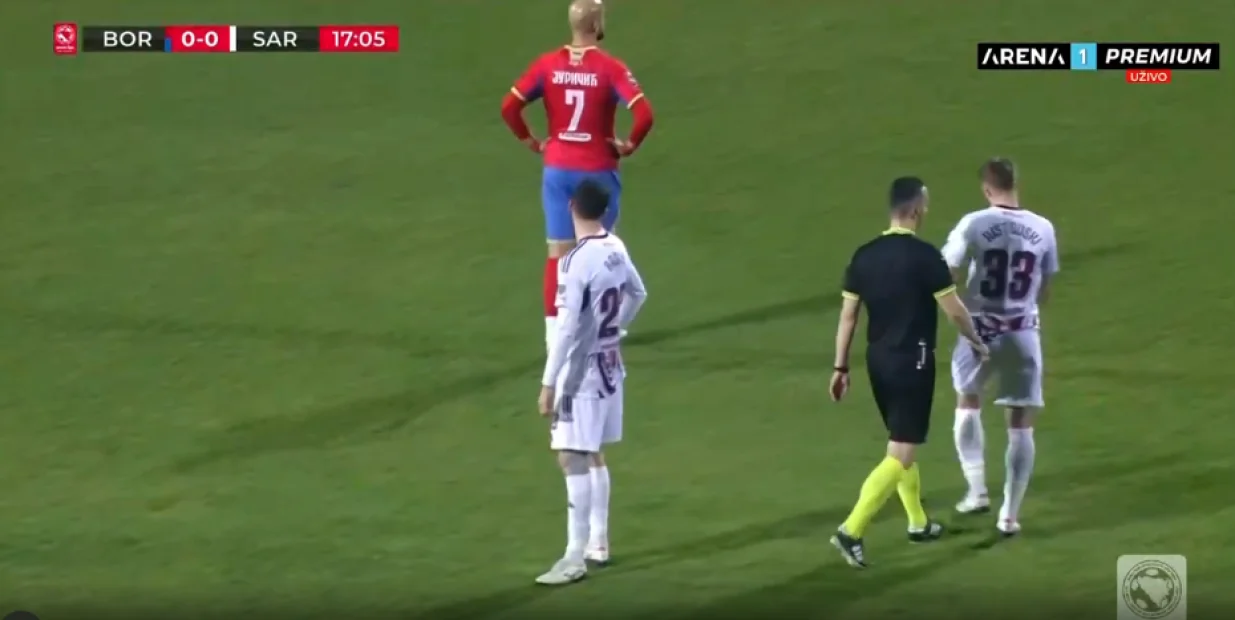 Armin Kukić prekinuo utakmicu/Foto: 