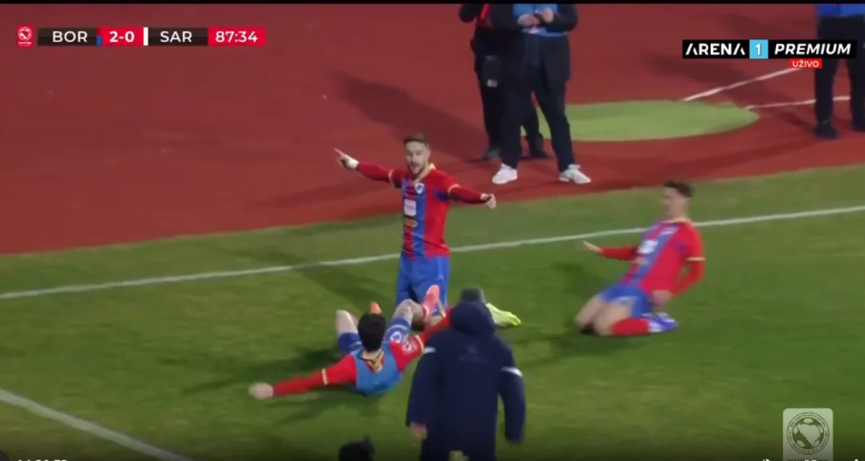 Gol Perića za 2:0/Foto: 