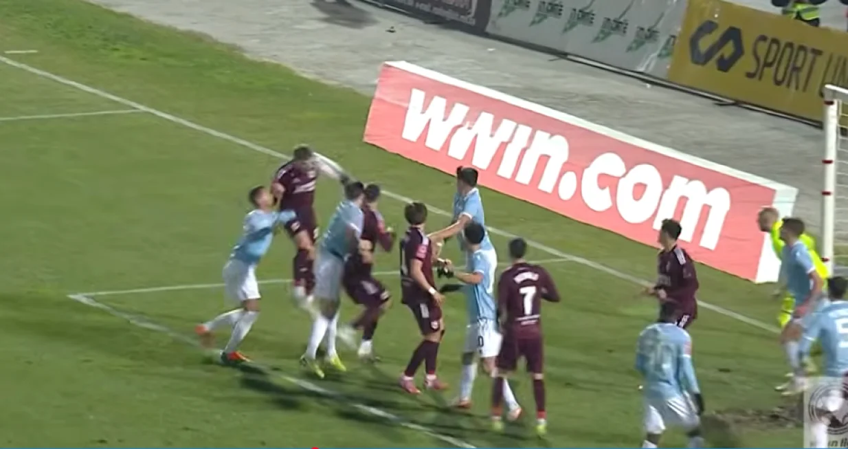 Gol Sarjaeva protiv Posu&scaron;ja/Foto: 