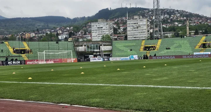Stadion Asim Ferhatović-Hase pred finalnu utakmicu/Foto: 