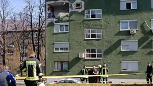 Policija i vatrogasci na mjestu događaja/Fena//