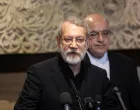 FILE PHOTO: Iran's Supreme National Security Council Secretary Ali Larijani speaks after meeting with Lebanese Parliament Speaker Nabih Berri, in Beirut, Lebanon August 13, 2025. REUTERS/Aziz Taher/File Photo/Aziz Taher