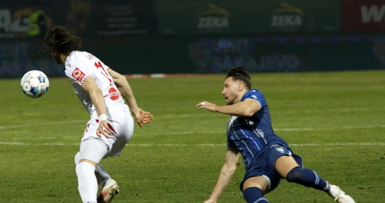 Željezničar - Zrinjski/Foto: 