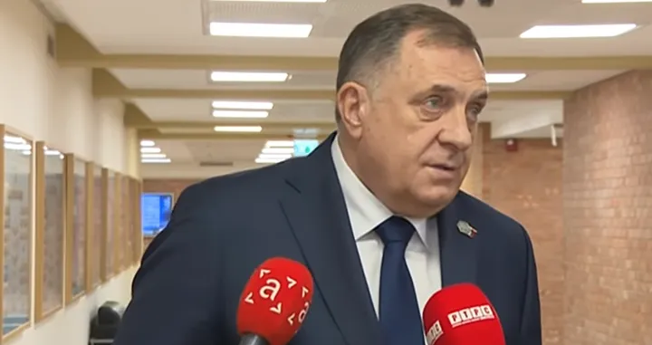 Milorad Dodik u Izraelu/Screenshot