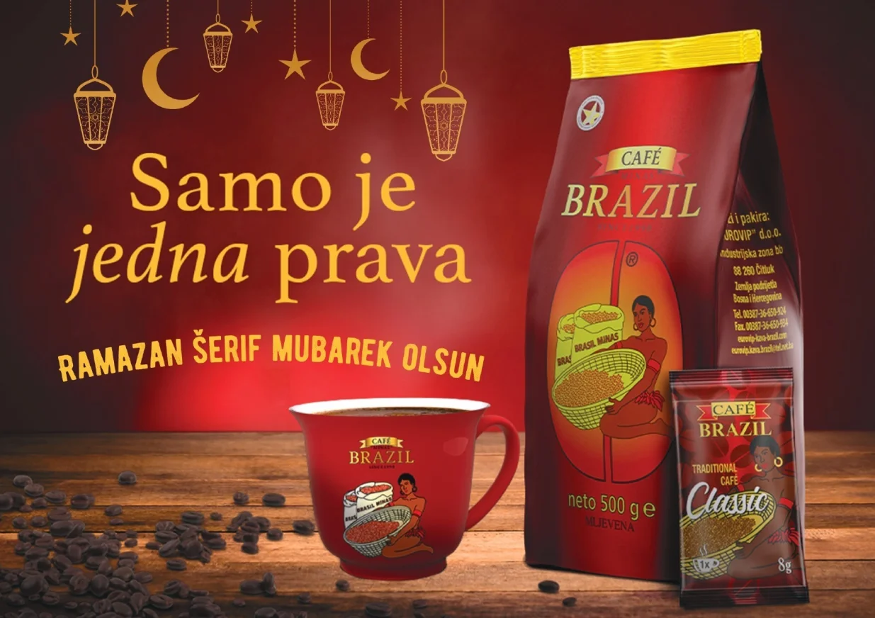 Kafa Brazil, ramazanska čestitka//