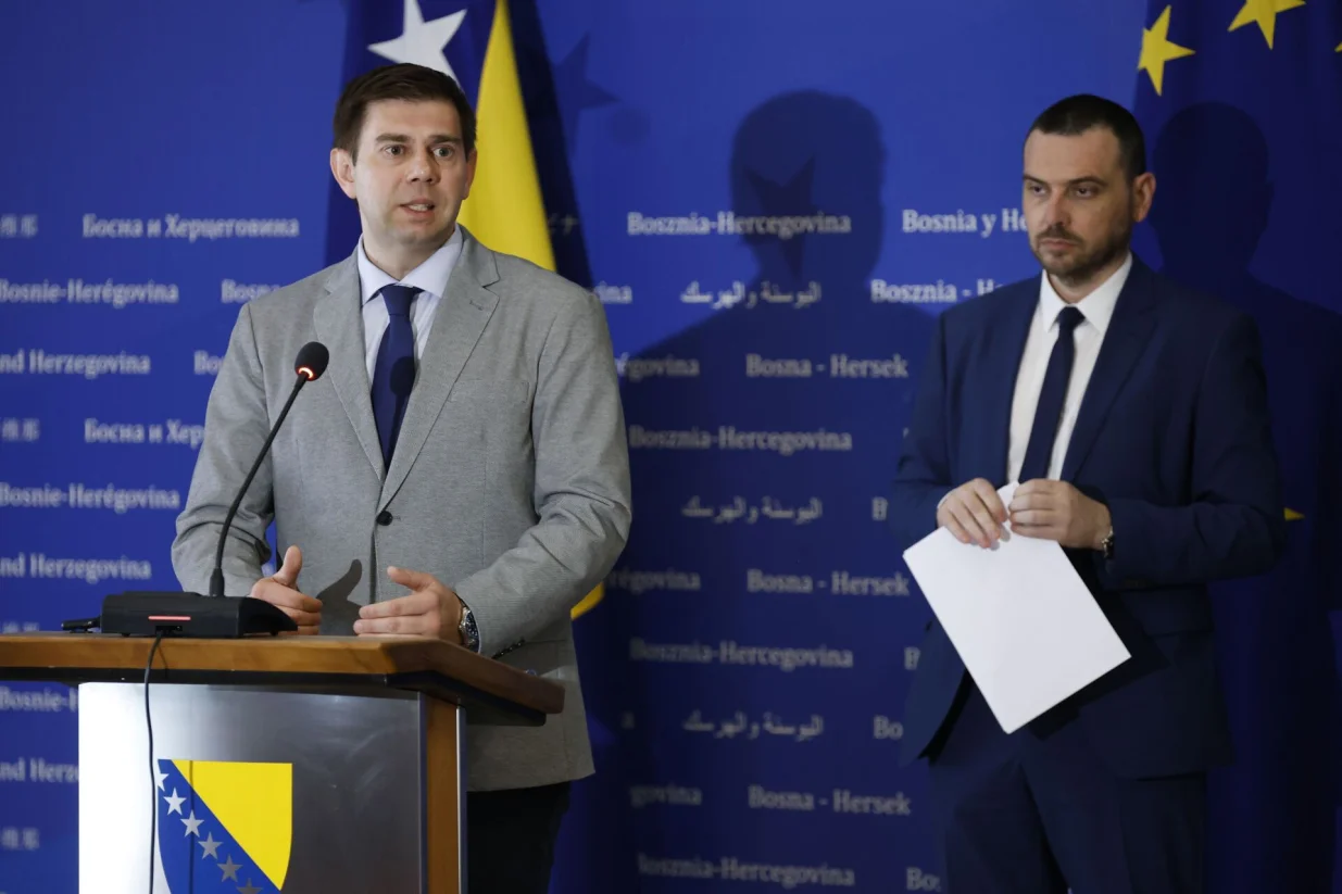 Faruk Hadžić i Sa&scaron;a Magazinović/Fena/