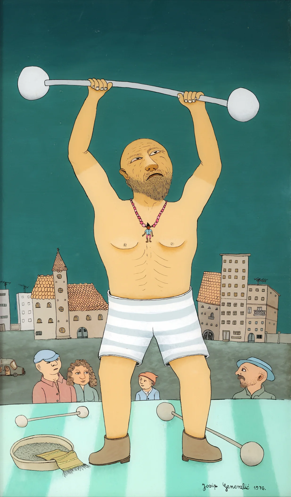 "Dizač utega", 1976./