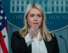 White House Press Secretary Karoline Leavitt takes questions from media members as she holds a press briefing at the White House in Washington, D.C., U.S., March 4, 2026. REUTERS/Jonathan Ernst/Jonathan Ernst